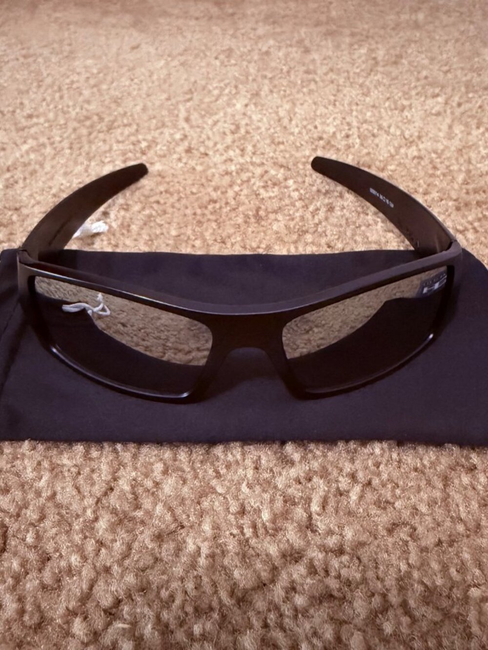 ( OO9014 ) Oakley Gascan Black Matte Frame Chrome Iridium Lens - Picture 6 of 11